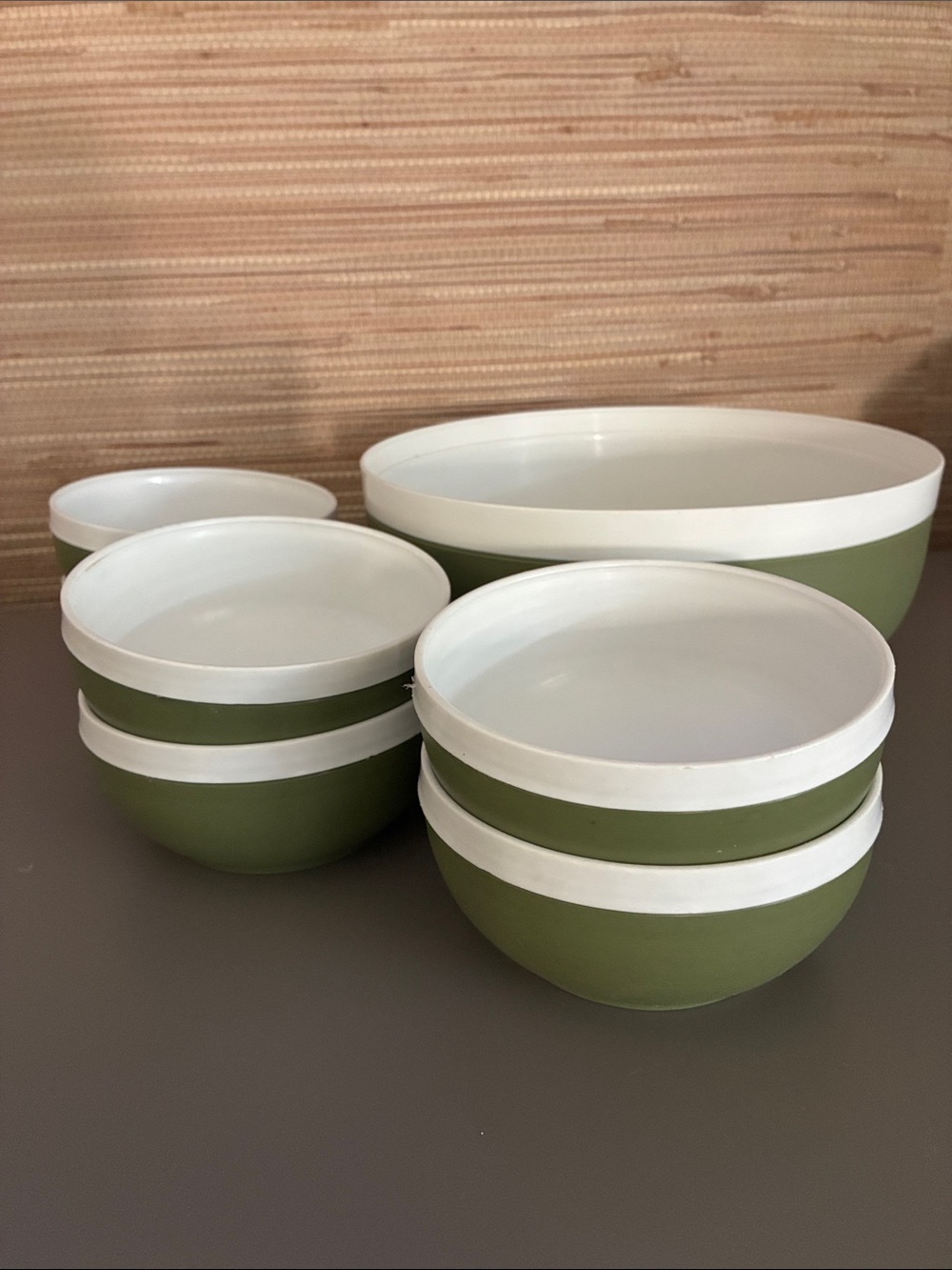 Royal Satin Therm-O-Ware Vintage Set of 7